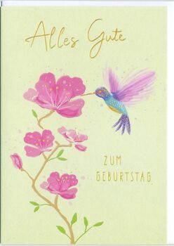 Bill. Geburtstag Kolibri