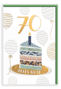 Bill. Fixzahl Torte 70