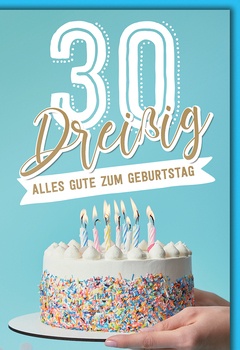 Bill. Geb. Fixzahl Torte 30