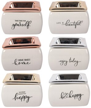 Keramikascher Sprüche 10 cm