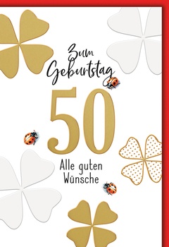 Bill. Geb. Fixzahl Klee 50