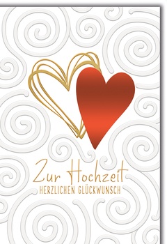 Bill. Vermählung 2 Herzen