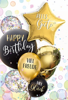 Bill. Geburtstag Ballon