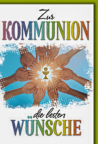 Bill. Kommunion Hände