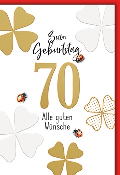 Bill. Geb. Fixzahl Klee 70