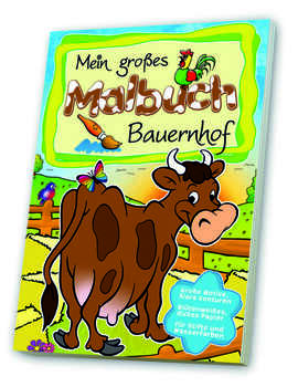 Malbuch A4/80S. Bauernhof