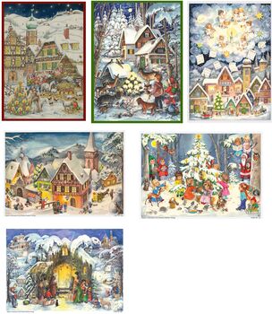 Adventkalender A4 Bio Glimmer