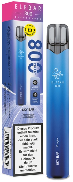 ELFBAR E-Zig. 800 Sky Bar ELFBAR E-Zig. 800 Sky Bar