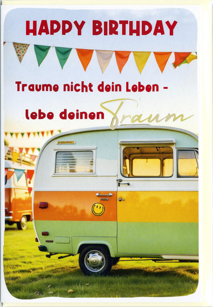 Bill. Geburtstag Wohnwagen Bill. Geburtstag Wohnwagen