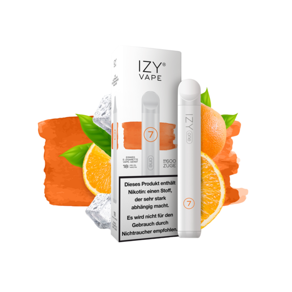 IZY One E-Zig. Orange Ice (7)