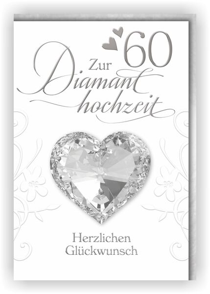 Bill. Diamant Hochzeit Herz Bill. Diamant Hochzeit Herz