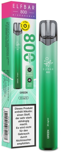 ELFBAR E-Zig. 800 Green ELFBAR E-Zig. 800 Green