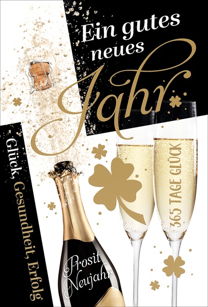 Neujahrs-Bill. Sekt
