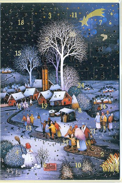 Adventkalender-Bill. tradit. Adventkalender-Bill. tradit.