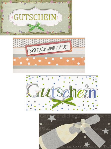 Gutscheinhüllen / 12 Stk. Gutscheinhüllen / 12 Stk.
