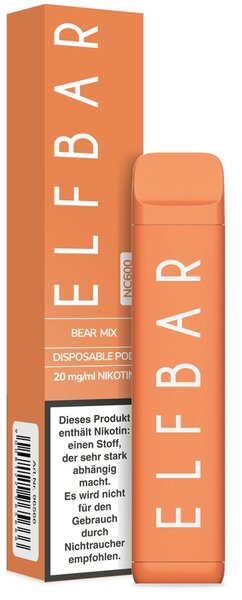 ELFBAR E-Zig. Bear Mix
