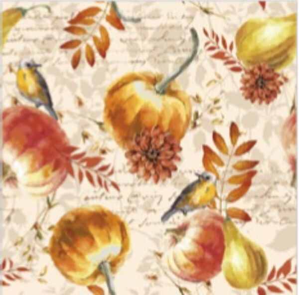 Servietten 33/33 Herbstmotiv