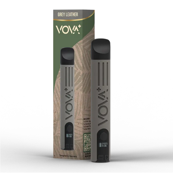 VOVA+  Vaporizer Gray Leather