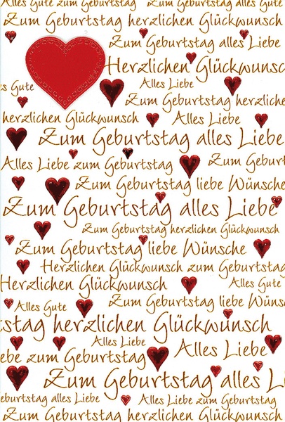 Bill. Geburtstag Herzen