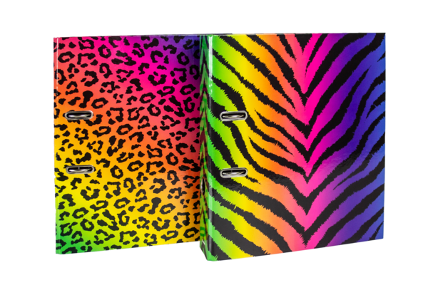 Ordner A4/7 cm, Neon Safari