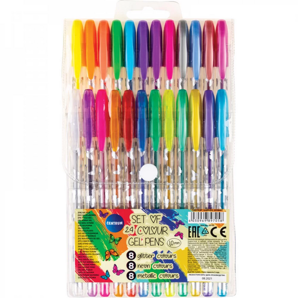 Gelpen Set mit 24 Farben Gelpen Set mit 24 Farben