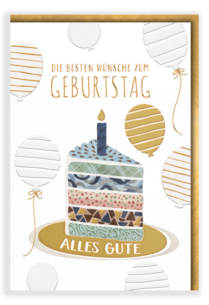 Bill. Geburtstag Torte