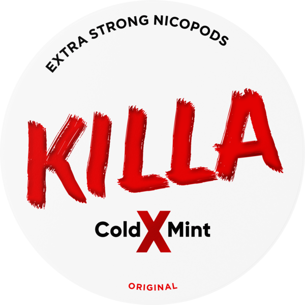 KILLA Nicopouches Cold X-Mint KILLA Nicopouches Cold X-Mint