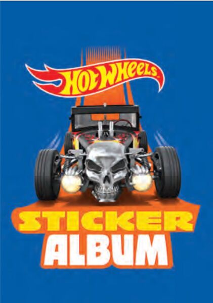Sticker Album A5 Hot Wheels
