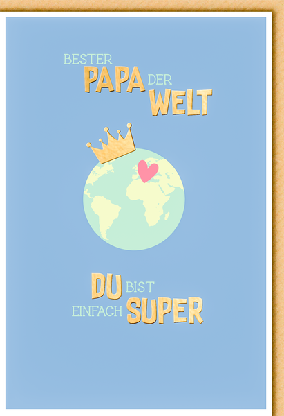 Bill. Vatertag bester Papa