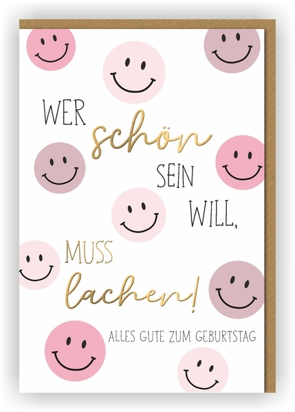 Bill. Geburtstag Emojis rosa Bill. Geburtstag Emojis rosa