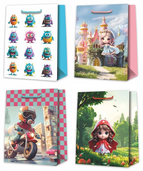 GT Kinder 4 Mot. sort.  M