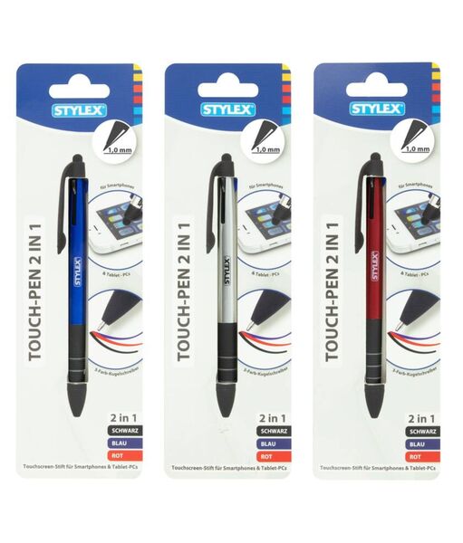 Touch Pen 3Farb-Kugelschreiber