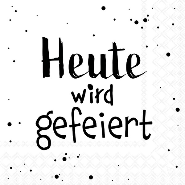 Servietten 33/33 ... gefeiert
