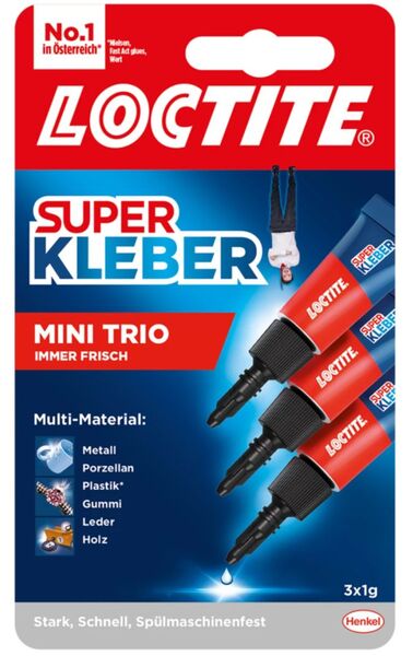 Loctite Superkleber Mini Trio