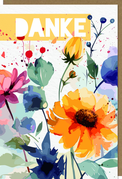 Bill. Danke Blumen Bill. Danke Blumen