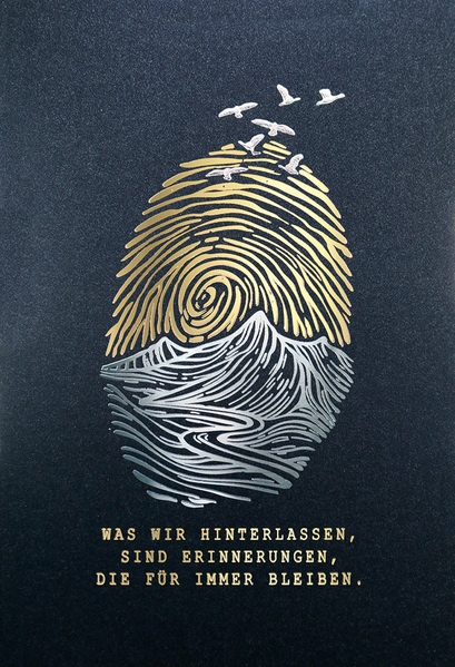 Bill. Trauer Fingerprint