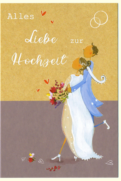 Bill. Vermählung Elke Eckhardt