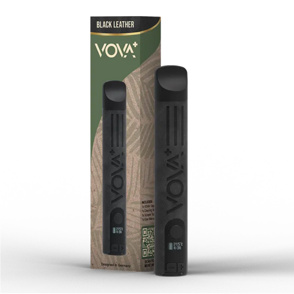 VOVA+  Vaporizer Black Leather