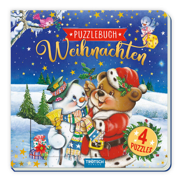 Weihnachts-Puzzlebuch