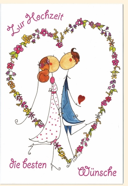 Bill. Vermählung Elke Eckhardt