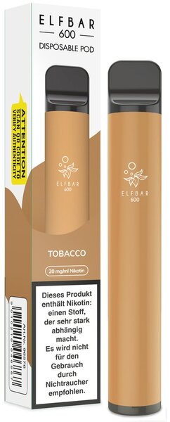 ELFBAR E-Zig. Tobacco