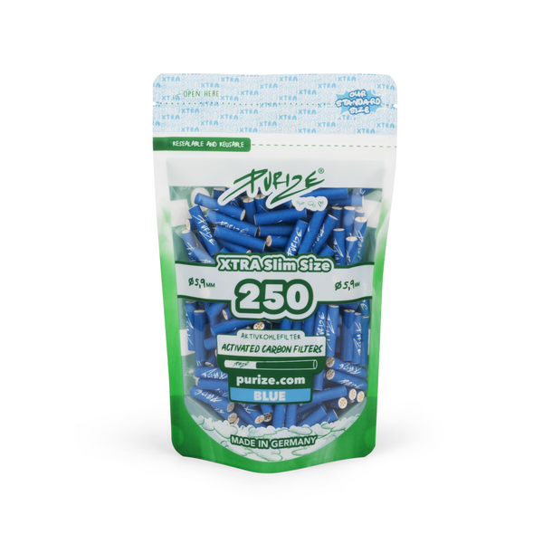 PURIZE® Aktivkohlefilter blau PURIZE® Aktivkohlefilter blau