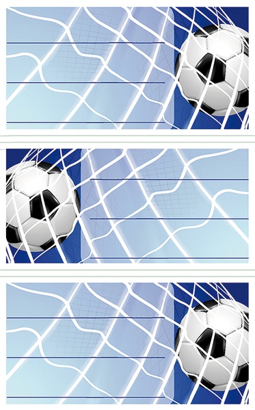 Buchetiketten Fußball