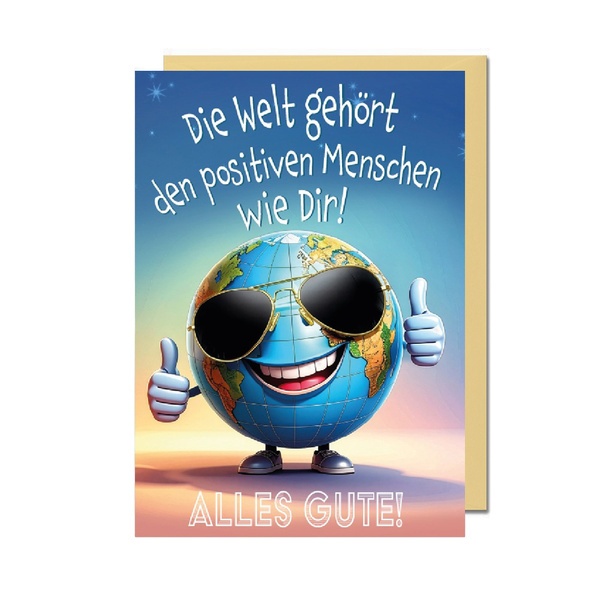 Bill. Glückwunsch Globus