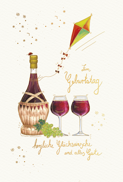 Bill. Geburtstag Rotwein