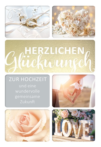 Bill. Vermählung Collage