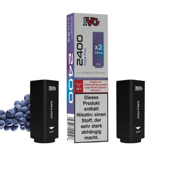 IVG 2400 Pods 2er Purple Frost