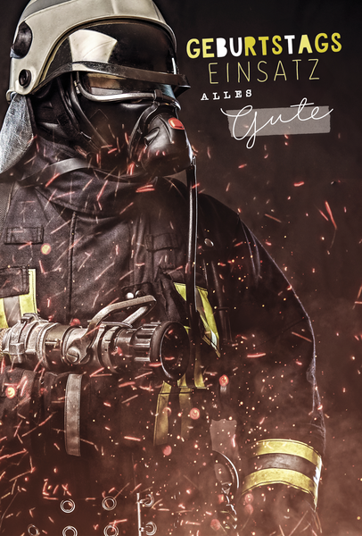 Bill. Geburtstag Feuerwehr