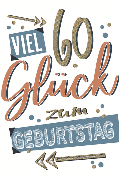 Bill. Fixzahl Glück 60