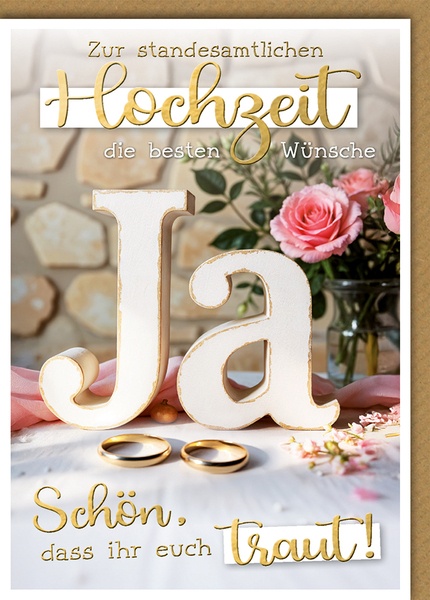 Bill. Vermählung Standesamt